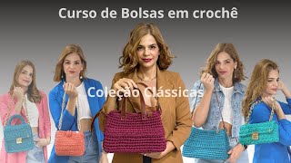 Atendendo ao Seu Pedido Bolsa de Crochê Clássica Passo a Passo Tutorial para Iniciantes croche [upl. by Aonian]