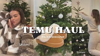 🎄TEMU HAUL  mbi 10 produkte a ja vlejne🙈veshjecanteshapkamasazhuesorganizues etj [upl. by Arda]