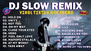 DJ SLOW REMIX TERBARU VIRAL TIKTOK 2023 2024  FULL ALBUM ENAK BUAT SANTAI 2024Hold On x Cold Water [upl. by Laiceps]