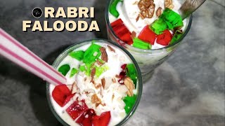 How To Make Falooda At Home By RozanaRecipe  Homemade Rabri Falooda Recipe [upl. by Nairolf]