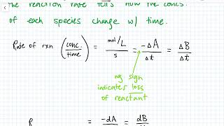 Chemical Kinetics Reaction Rates [upl. by Dun]