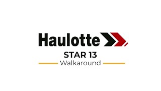 Walkaround video  Haulotte Star 13 Vertical masts  US [upl. by Nitsa]