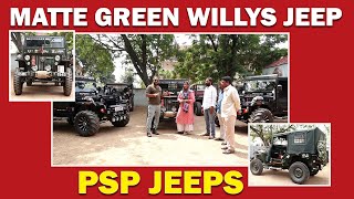 Matte Green Willys Jeep Overhaul Restoring History with Precision  9000508355 [upl. by Margarete314]