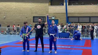 Gracie Barra Compnet Wolverhampton middleweight division white belt [upl. by Adnar]