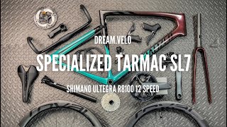 Dream Build Road Bike 2022  Specialized Tarmac SL7  New Ultegra R8100 Di2 12 Speed [upl. by Standley]