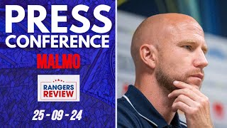 Malmo boss Rydstrom on Rangers trolling and Relationism [upl. by Nevlin]