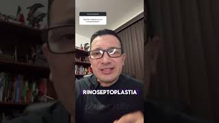 Riesgos de una rinoseptoplastia  PlasticFacial M [upl. by Ennaeerb809]