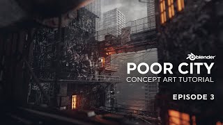 POOR CITY   EPISODE 3  METAL TEXTURING W SUBSTANCE PAINTER [upl. by Soraya]