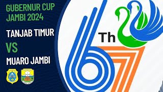 Tanjab Timur 0 vs 4 Muaro Jambi  PENYISIHAN GRUP GUBERNUR CUP 2024 [upl. by Nylecyoj55]