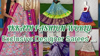 Ikkath Fashion WorldExclusive Designer Sarees 👌👌Latest CollectionNew ArrivalsOnline 🛒🛍️ [upl. by Ahsita]