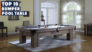 Top 10 Best Bumper Pool Tables in 2024  The Ultimate Countdown Reviews amp Best Picks [upl. by Fonsie]