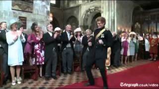 Royal Wedding viral ad as William and Kate Middleton party hard [upl. by Stalk]