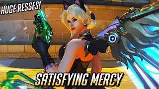 Mercys Movement Feels So Satisfying Now ⭐️ Season 13 Mercy  Overwatch 2 [upl. by Lynnet]