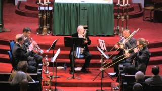 Monteverdi Brass perform Luca Marenzio Scendi dal Paradiso ed Mase [upl. by Cogen]