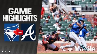 Blue Jays vs Braves Game Highlights 9824  MLB Highlights [upl. by Cody]