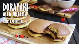 Dorayaki alla Nutella  RicetteDalMondoit [upl. by Llenoil462]