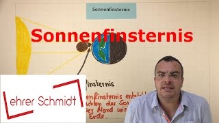 Sonnenfinsternis  Physik  Optik  Lehrerschmidt [upl. by Ran]