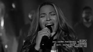 Beyoncé  Take My Hand Grammys Rehearsal II [upl. by Ellersick723]