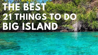 21 Things to Do Around the Big Island Hawaii  Two residents share their favorite things to do [upl. by Esereht]