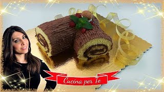 Tronchetto di Natale  Ricette Natalizie [upl. by Airdnalahs]