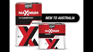 Upol MAXIMUM HS Clearcoat [upl. by Odnomyar200]