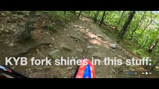 2023 Beta 200 Race Edition KYB vs Rocky Northeast Singletrack Also Miguel [upl. by Nnylamme]