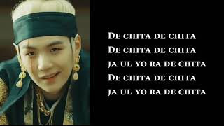 AGUST D  DAECHWITA EASY LYRICS [upl. by Heti546]