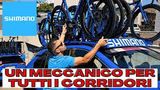 24H con lASSISTENZA NEUTRA durante un GRANDE GIRO a TAPPE  Da EX PRO a MECCANICO SHIMANO [upl. by Biagio]