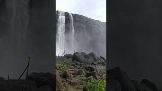 Athirappalli waterfalls love lyrics sad athirappillywaterfalls keralatourism monsoon [upl. by Amleht205]