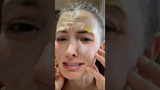 Accidentally Cover Eyebrow With Wax [upl. by Dyoll]