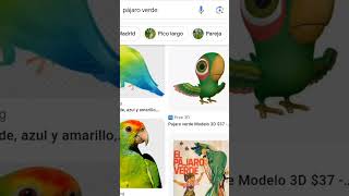 Buscando en Google pájaro verde pero si sale Duolingo termina el vídeo google shorts youtube [upl. by Yokum]