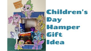 My Little Poney Hamper Gift Idea ll Childrens Day Hamper Gift Idea ll Hamper Gift ll Handmade Gift [upl. by Cyrill]