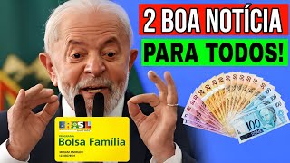 💥Governo anuncia 2 Ótima notícia para todos os beneficiários do Bolsa Família🙏 [upl. by Hak787]