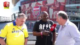 Claude amp Chelsea fan Tony argue about Fabregas  Super Fan Face Off Pt1 [upl. by Rramed]