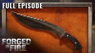 Forged in Fire Recreating INSANELY Complicated Blade From Memory S8 E16  Full Episode [upl. by Roer659]