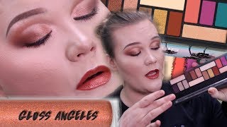 NEW Smashbox LA Cover Shot Eye Palette amp Gloss Angeles Glosses Swatches Try On amp Review [upl. by Notgnihsaw]