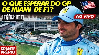 🔴AO VIVO F1 2024 em MIAMI esquenta e précorrida  Briefing [upl. by Novaj466]