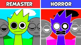 ACID REVERSE Incredibox Sprunki Remaster Versions Vs Sprunki Horror [upl. by Hamian]