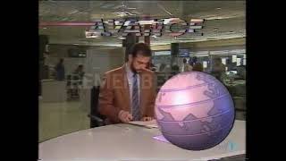 TVE 1 Intro Avance Telediario Abril 1994  Sintonía quotdesechadaquot [upl. by Amos]