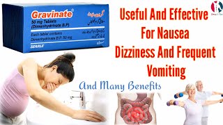 Gravinate tablet uses in urdu  Dimenhydrinate tablet  How to use gravinate tablet 50 mg [upl. by Ecnar228]