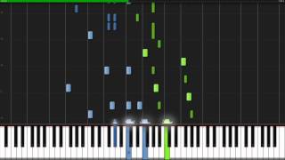 Minute Waltz  Frederic Chopin Piano Tutorial Synthesia [upl. by Lobel]