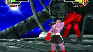 SWG Mugen  Evil Dan vs Boss Sagat [upl. by Essile]