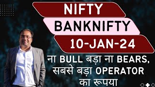 Nifty Prediction and Bank Nifty Analysis for Wednesday  10 January 24  Bank NIFTY Tomorrow [upl. by Anikes]