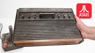 Restoring Flooded Atari 2600  Retro Console Restoration ASMR [upl. by Leunamne862]