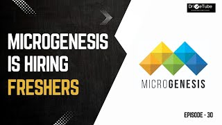 MicroGenesis  Hiring Now [upl. by Fowkes]