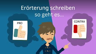 Wie schreibe ich eine lineare Erörterung  Tipps und Tricks [upl. by Orten]