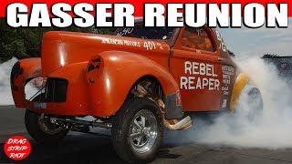 Gasser Reunion Nostalgia Drag Racing [upl. by Kendricks862]