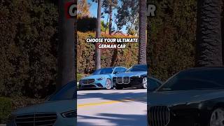 Choose Your GERMAN Car BMW Audi Mercedes Porsche VW [upl. by Ahsil]