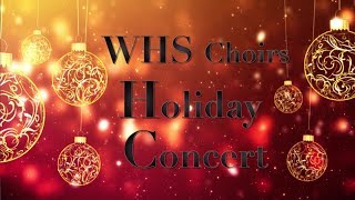 Waco High Holiday Choir Concert [upl. by Gothurd]