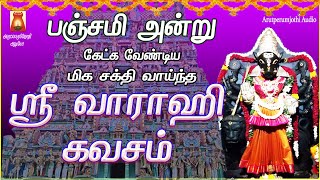 PANCHAMI SPL  POPULAR SRI VAARAAHI KAVASAM  VAARAAHI AMMAN TAMIL DEVOTIONAL SONG  BAKTHIPADAL [upl. by Nodarse]